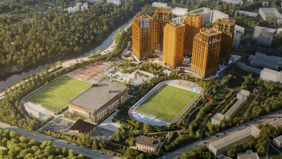 Офис продаж в квартале здоровой жизни СОЮЗ