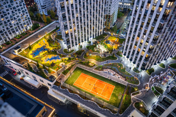 Трио небоскребов Wellton Towers